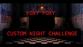 How to beat FNaF 2 - Foxy Foxy (Night 7) | Custom Night Walkthrough | FNaF Academy