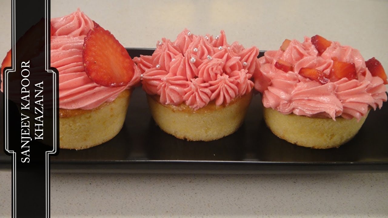 Strawberry Fairy Cakes