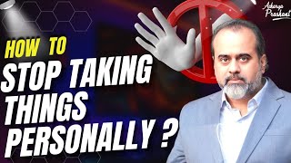 How to stop taking things personally? || Acharya Prashant, with MMMUT (2023)