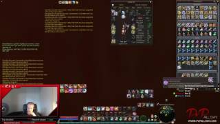 Attempting to enchant accessories to +6 and resocketing gear.