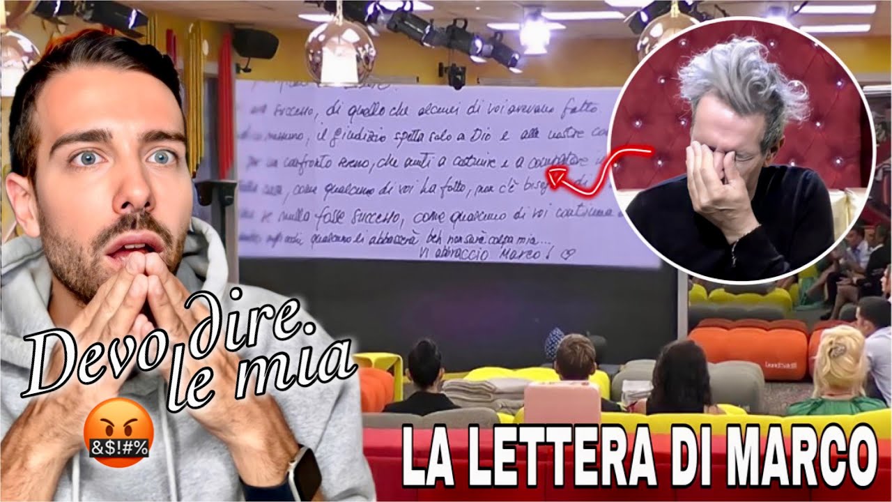 MARCO BELLAVIA TORNA AL GFVIP E FA DELLE RIVELAZIONI CLAMOROSE! | NON POSSO STARE ZITTO! 🤡🤬