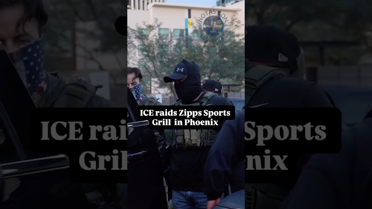 ICE raids sports bar in Phoenix. Protesters showed up fast