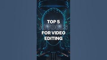 Top 5 AI Tools For Video Editing #editing #videoediting #aitools