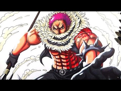 Rafael Merce Desenhos: Desenho-Charlotte Katakuri-One Piece