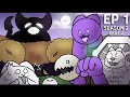 The Battle Cats Adventures 👻 season 2 ep 1 "rebirth in purple" | part 2/2