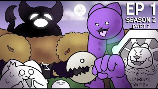 The Battle Cats Adventures  season 2 ep 1 'rebirth in purple' | part 2/2