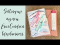 Setting up my new Erin Condren Lifeplanners 2021/2022 | Victoria in Detail