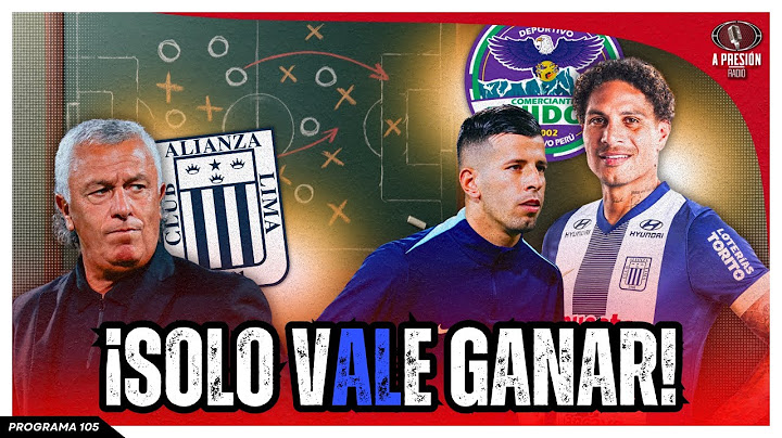 ¡CON VARIOS CAMBIOS! Alianza Lima SE LA JUEGA ante Comerciantes Unidos