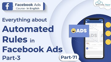 Facebook Ads Course - Automated Rules in Facebook Ads | How do they Work? #71