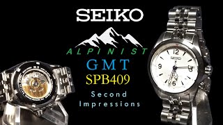 Seiko Alpinist GMT | SPB409 | Second Impressions Review by Degenerate Watch Addict 4,042 views 4 months ago 7 minutes, 3 seconds
