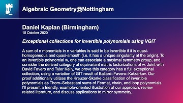 Daniel Kaplan (Birmingham)