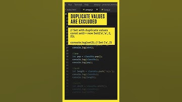 JavaScript Set | EducateKaro.com #shorts
