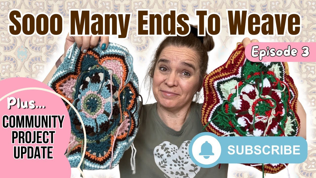 Persian Tiles Blanket Progress Ep. 3 | Octagons, Granny Squares & Crochet Community Project Update