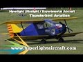 Hiperlight ultralight or hiperlight experimental aircraft from thunderbird aviation