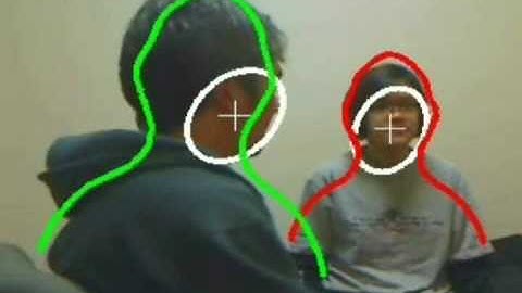 Multi-feature PHD filtering for multiple humans tracking