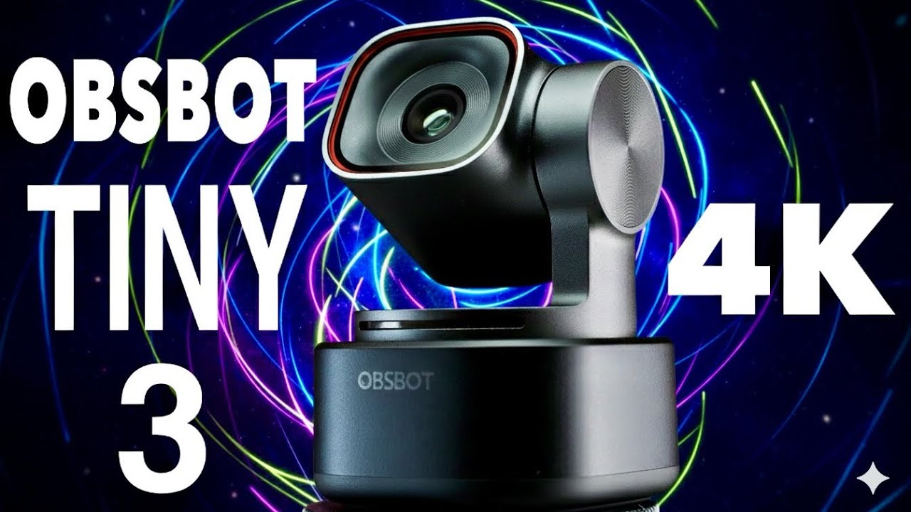 This Tiny 4K PTZ Webcam Is INSANE – OBSBOT Tiny 3 Full Review
