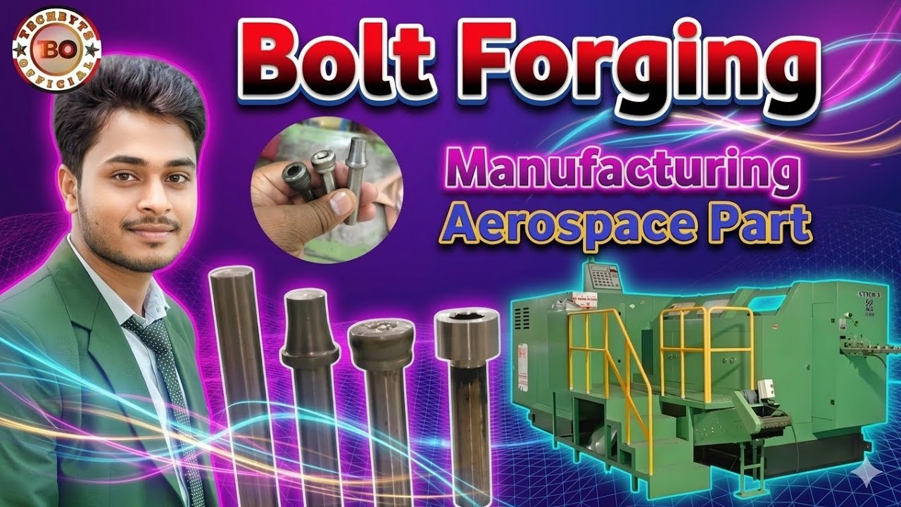 Bolt Forging Manufacturing Aerospace Engineering Part / Bolt Forging ...