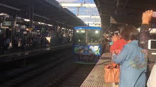 京阪10000系10004F(機関車トーマスラッピングラストランHM)回送列車 枚方市発車
