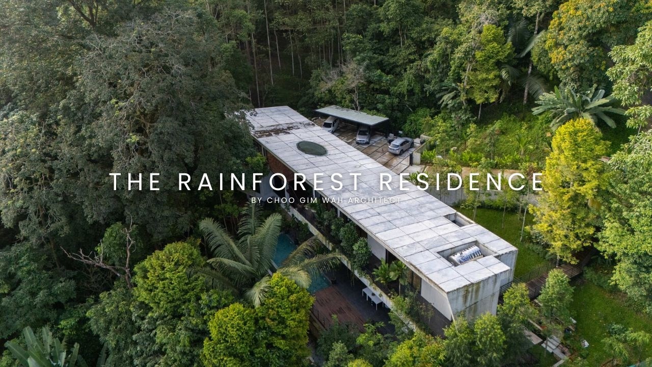 The Rainforest Residence | A Concrete Retreat Embracing Malaysia’s Tropical Wilderness