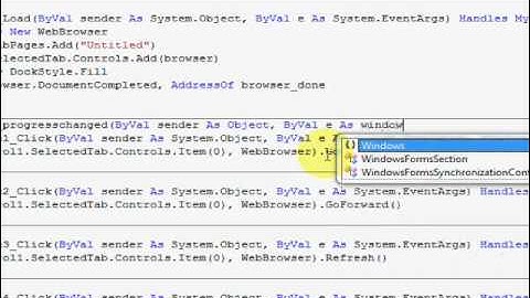 VB | Tabbed Web Browser Part 3