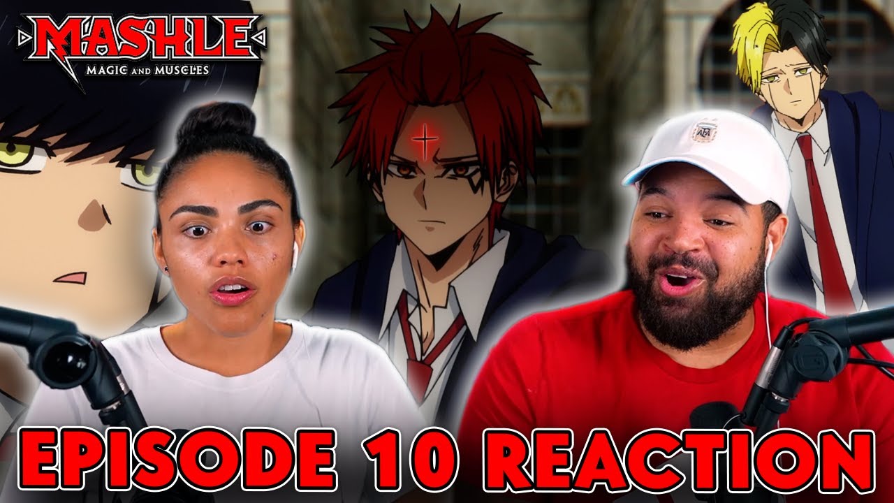 DOT'S SECRET POWER AND THE DIVINE VISIONARY!  Mashle: Magic and Muscles Episode  10 Reaction 