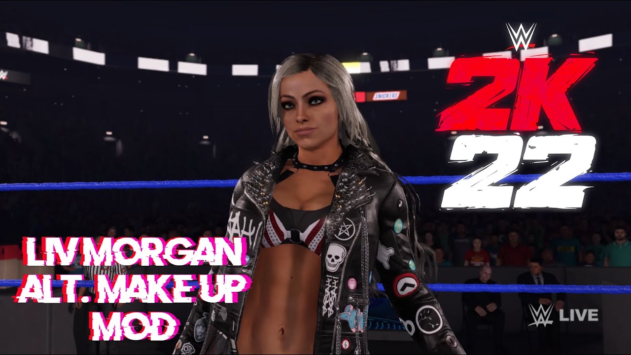 WWE 2K22 Liv Morgan MOD.