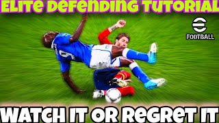 How Pro Players Defend in eFootball Mobile | Secrets That Nobody Will Tell You |