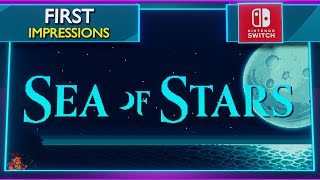 Sea Of Stars | First Impressions | Nintendo Switch (RETAIL BOX VERSION)