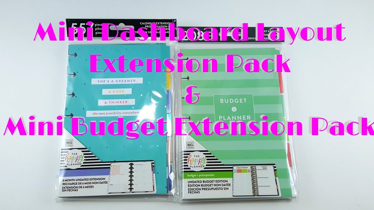 Flipthrough Mini Dashboard & Budget Extension Pack