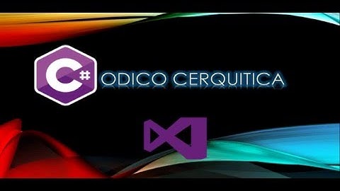 Error Provider C# - .Net Visual Studio Codigo Cerquitica
