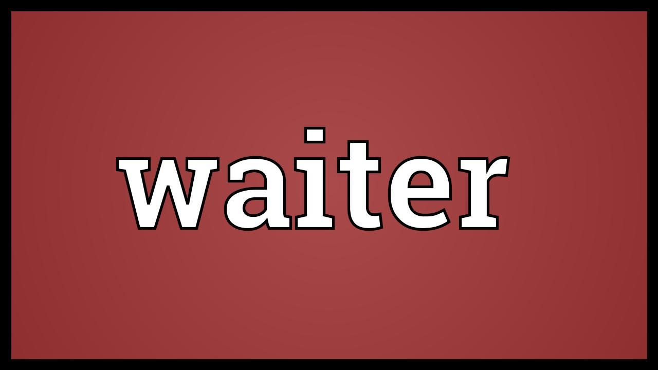 Waiter meaning in tamil
