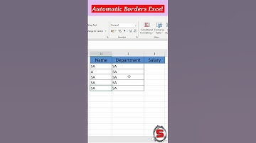 Advance Method For All Border | Excel Tricks #short #shortsfeed #ytshorts #excel #exceltips
