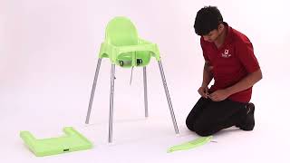 Babyhug Multi-Functional Highchair Convertible Feeding Chair