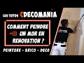 Comment peindre un mur en rnovation  les tutos cdcomania  peinture bricolage et dcoration