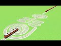 TRAIN RUNNING TRACK RAILROAD RAILWORK GOL CIRCLE TRACKS 🐍SNAKE WALA TRICK 
