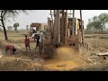 2hp water come in 350 feet drilling || borewell drilling durg forming side