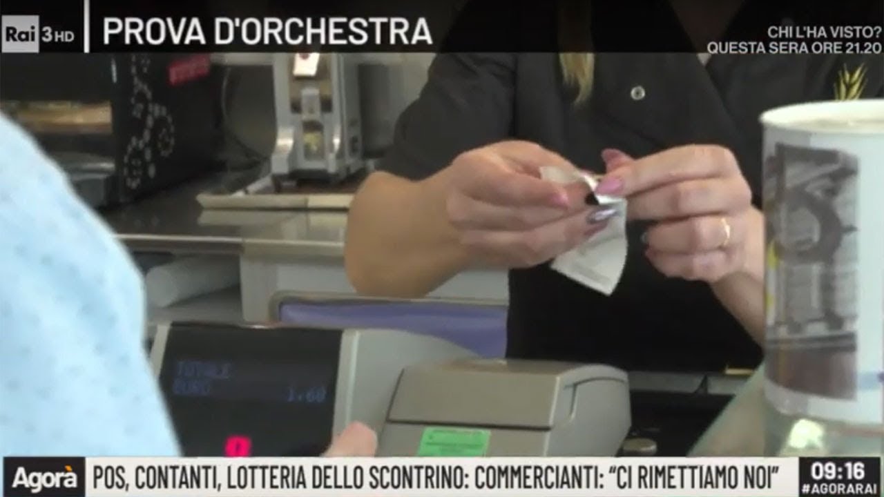Pos, contanti, lotteria dello scontrino: commercianti: 