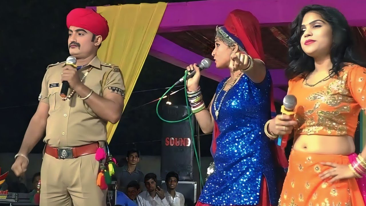 पहली बार छम्मा फँस गई राजेस्थानी कॉमेडियन के बीच दिनेश छैला राधिका शर्मा Antil Entertainment 