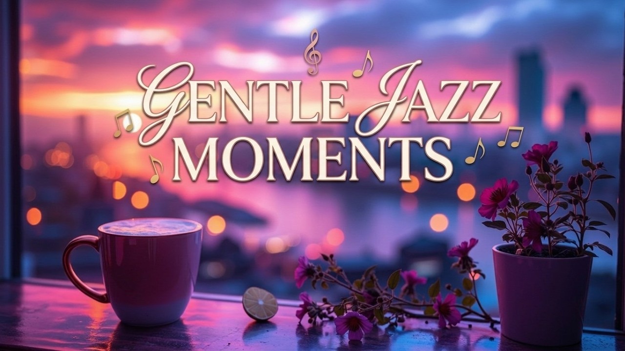 Gentle Jazz Moments | Relaxing Jazz Music for a Cozy Cafe Vibes and ...
