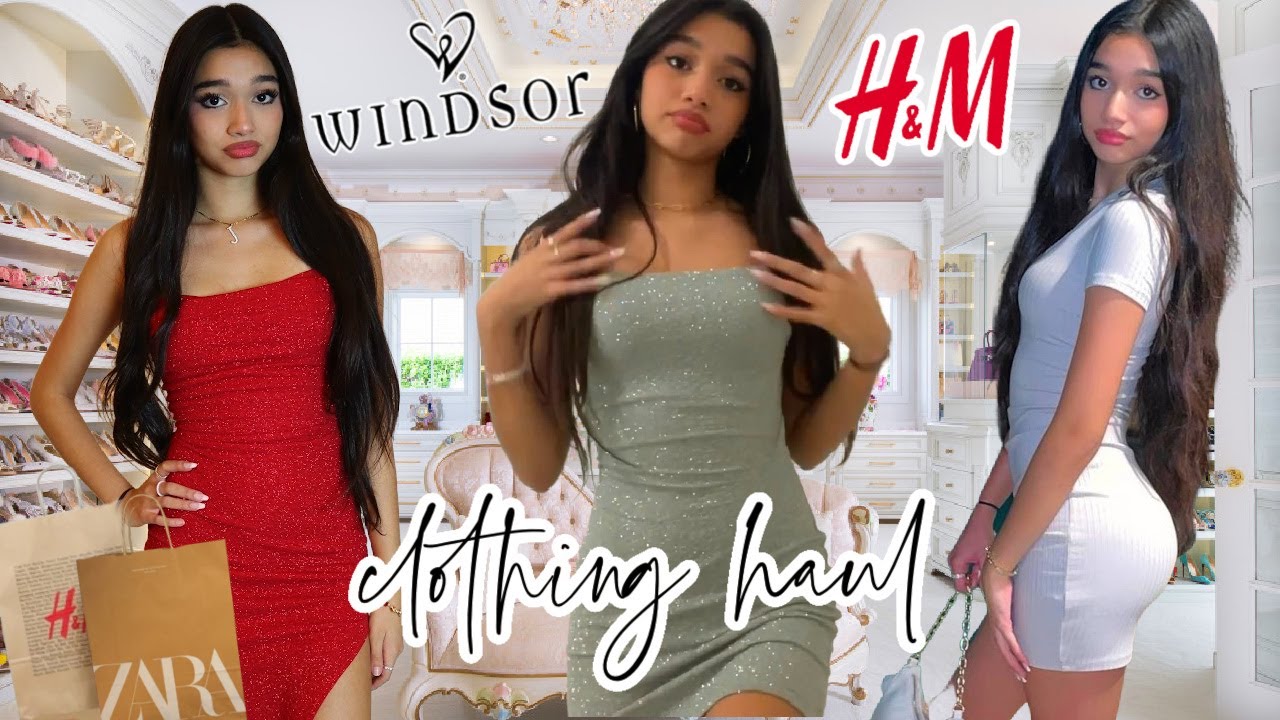 Huge Clothing Haul 🛍🤭jasmine Mir Youtube 