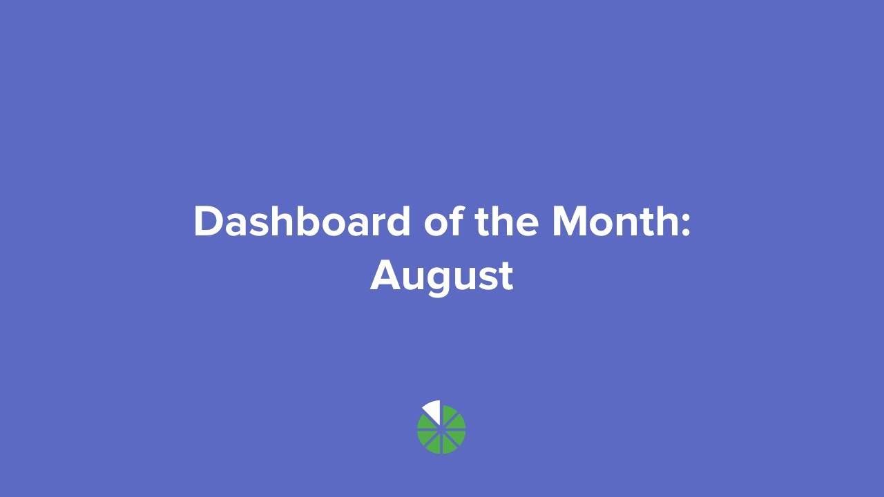  New  Dashboard of the Month: Quarterly Business Review