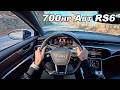 700HP Audi RS6 Avant ABT S The Tuned V8 Twin Turbo Wagon You Need To Drive POV Binaural Audio