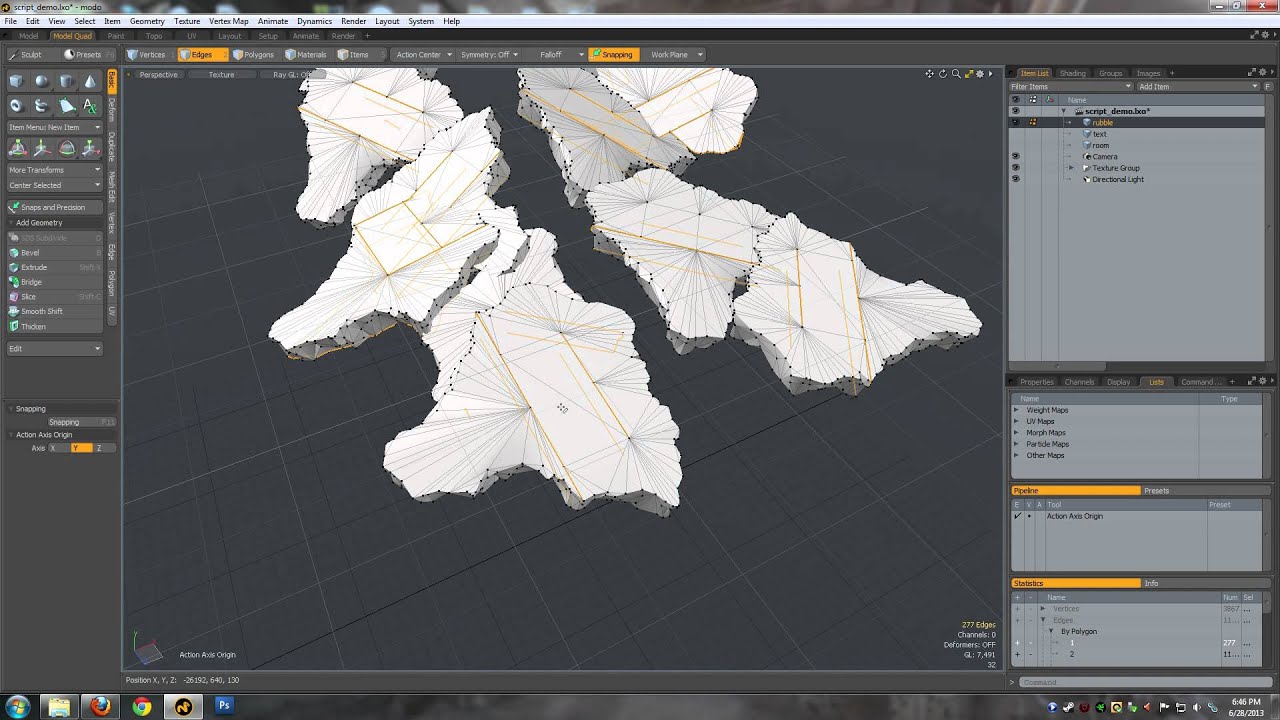 Remove T-Junctions - Modo Script - YouTube