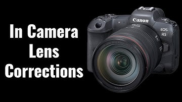 In Camera Lens Corrections - EOS R5/R6 Tip 46