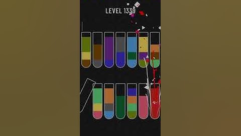 Water sort puzzle level 1339