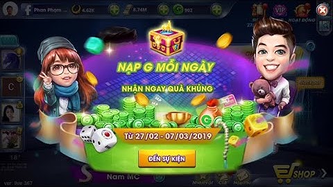 Cờ Cá Ngựa ZingPlay Mùa 2 | Hướng dẫn - Nạp G mỗi ngày (Cập nhật tháng 2/2019)