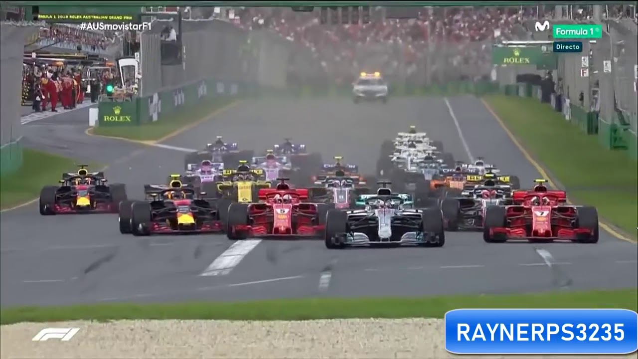 F1 Australian GP 2018 Full Race Highlites.