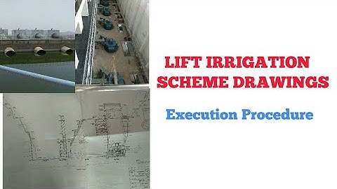Lift Irrigation Scheme Drawings and Execution, a nice video of SVPSO int non profit organization TS