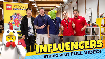 LEGO® Legacy: Heroes Unboxed - Influencers Visit FULL Video