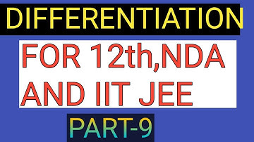 LOGARITHMIC DIFFERENTIATION || NCERT SOLUTIONS EX-5.5 Part -2 || LECTURE-9